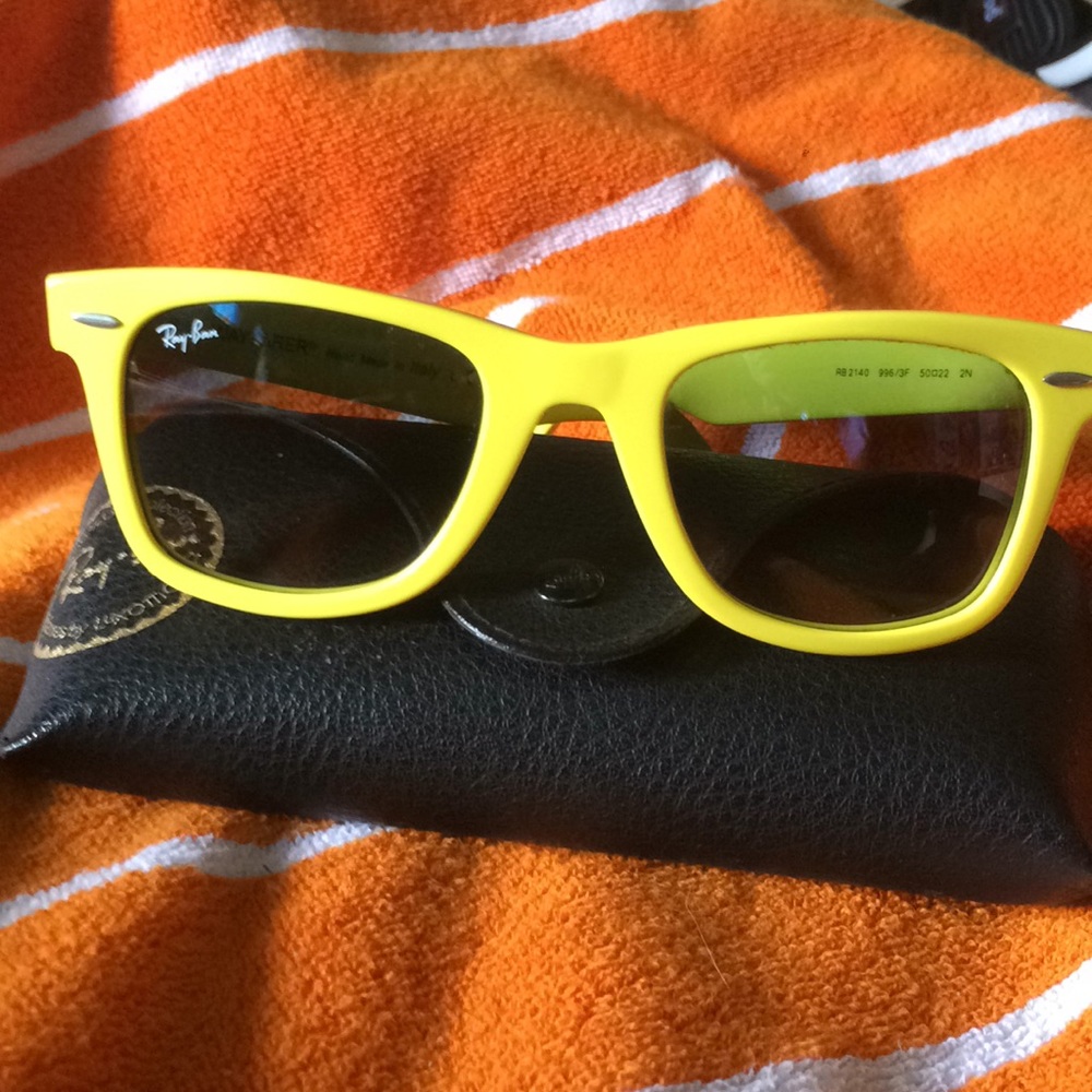 Ray ban WAYFARER yellow